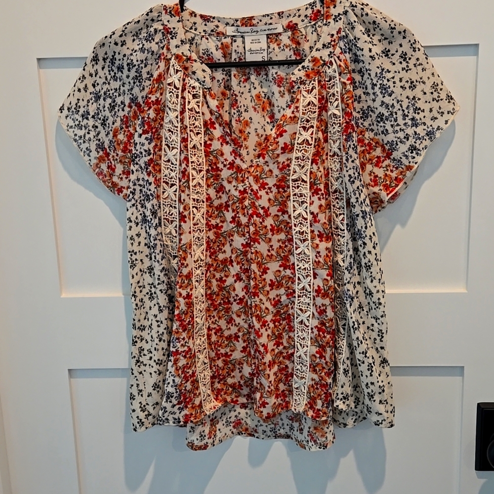 American Rag Cie Top Blouse S